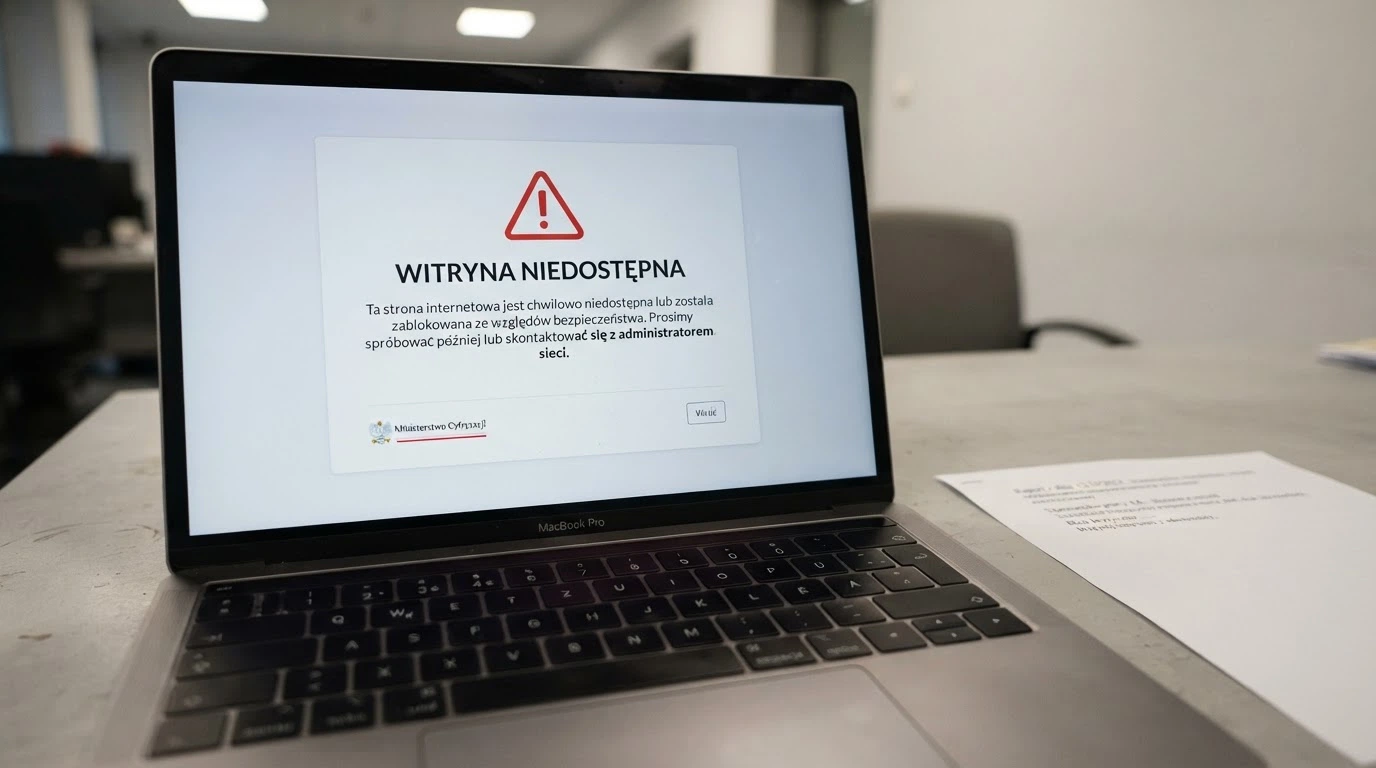Fragment oficjalnego Rejestru Domen Służących do Oferowania Gier Hazardowych Niezgodnie z Ustawą z listą zablokowanych adresów